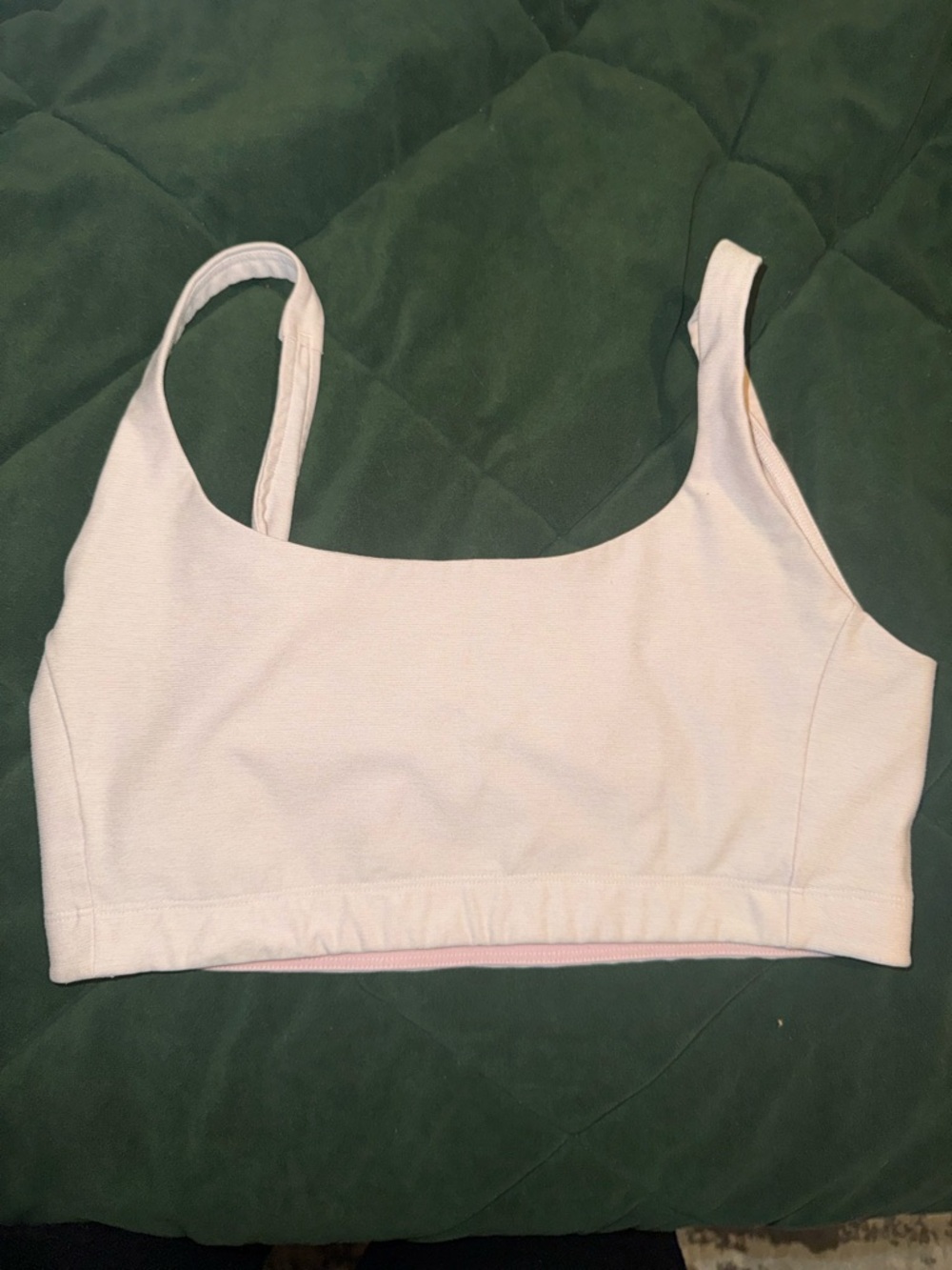 Outdoor Voices Pale Pink Scoop Bralette